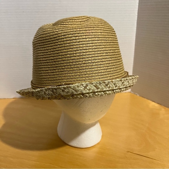 San Diego hats company wicker bead straw hat OS Women’s Fedora - Picture 5 of 9